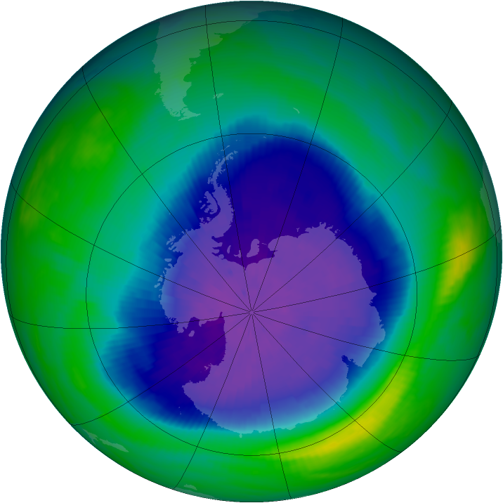 Ozone Map 1987-10-01